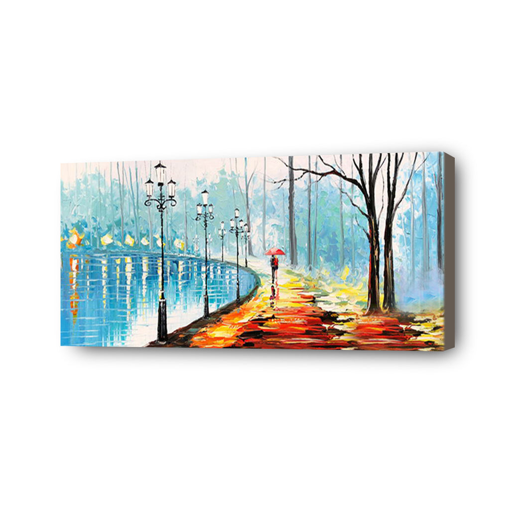 Street Hand Painted Oil Painting / Canvas Wall Art HD08359