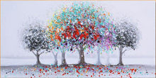 Load image into Gallery viewer, Tree Hand Painted Oil Painting / Canvas Wall Art UK HD08372
