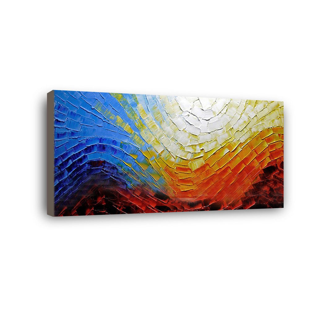Abstract Hand Painted Oil Painting / Canvas Wall Art UK HD08385