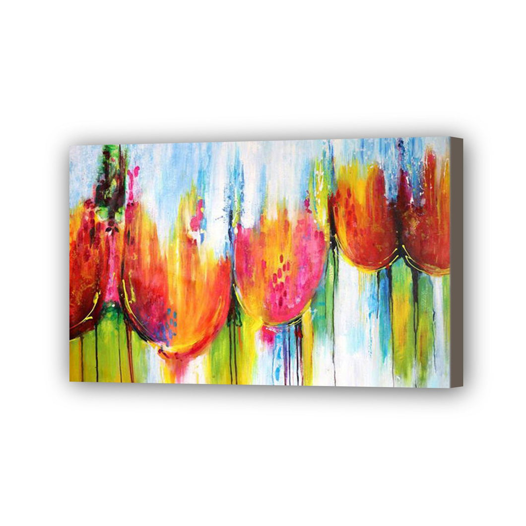 Flower Hand Painted Oil Painting / Canvas Wall Art UK HD08392