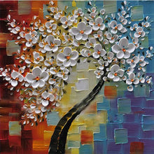 Load image into Gallery viewer, Tree Hand Painted Oil Painting / Canvas Wall Art UK HD08396
