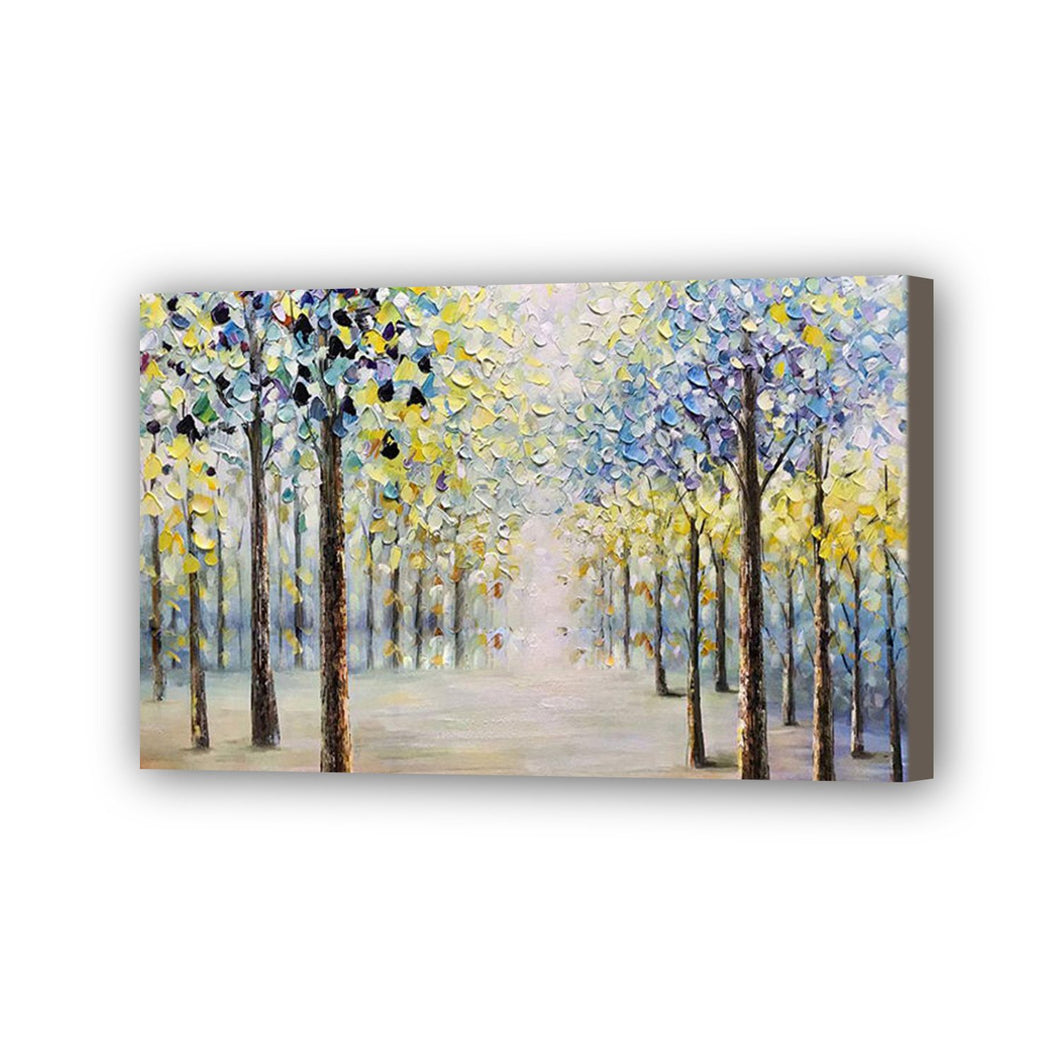Forest Hand Painted Oil Painting / Canvas Wall Art UK HD08397