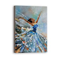 Load image into Gallery viewer, Dancer Girl Hand Painted Oil Painting / Canvas Wall Art UK HD08407
