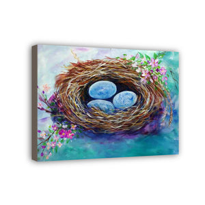 Bird Nest Hand Painted Oil Painting / Canvas Wall Art HD08408
