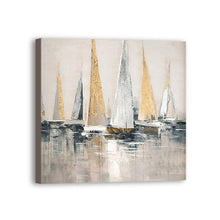Load image into Gallery viewer, Boat Hand Painted Oil Painting / Canvas Wall Art UK HD08412
