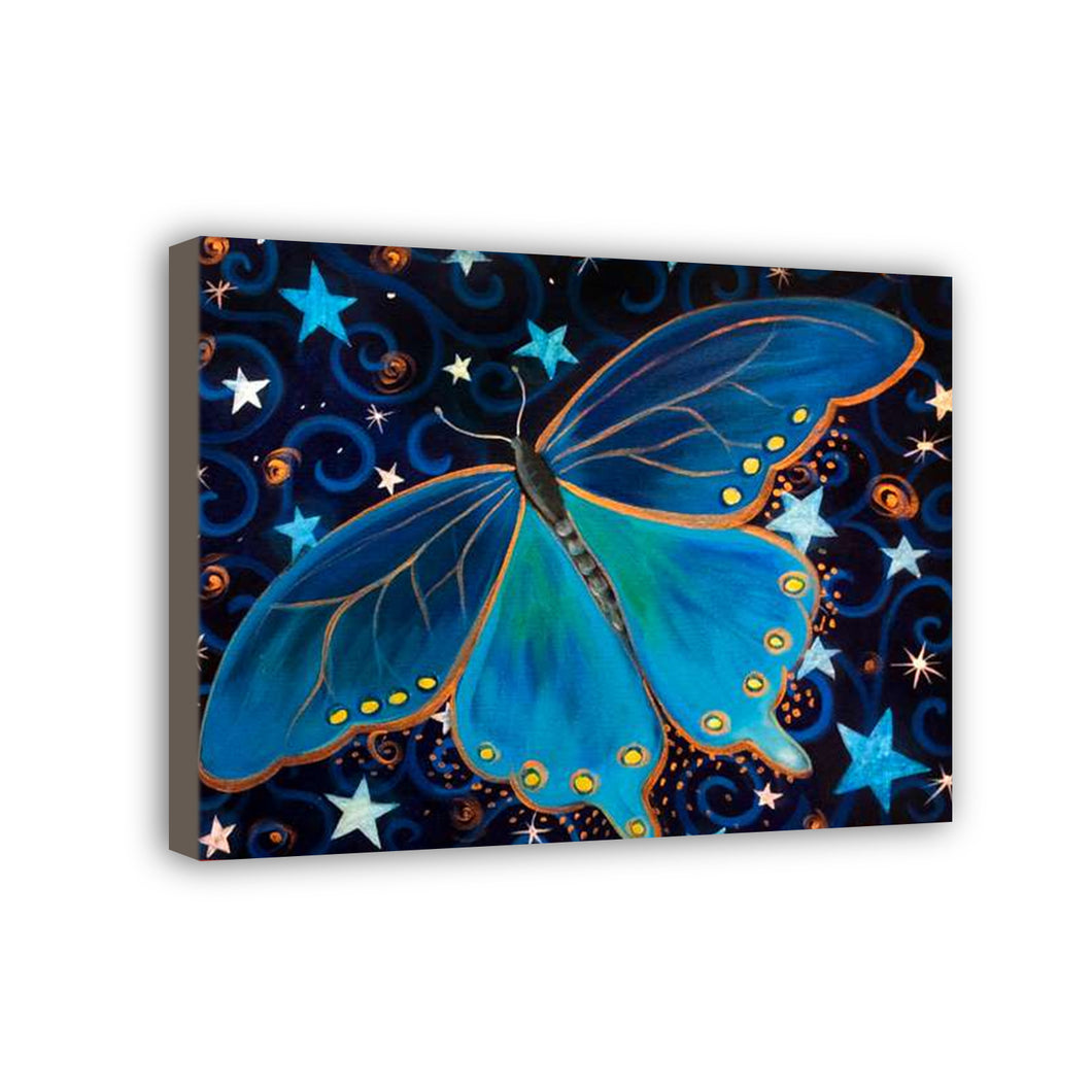 Butterfly Hand Painted Oil Painting / Canvas Wall Art HD08414