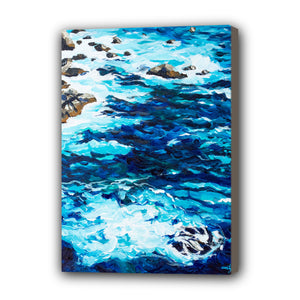Sea Hand Painted Oil Painting / Canvas Wall Art HD08427