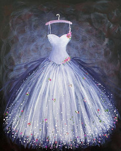 Dress Hand Painted Oil Painting / Canvas Wall Art UK HD08430