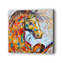 Load image into Gallery viewer, Horse Hand Painted Oil Painting / Canvas Wall Art UK HD08441
