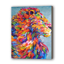 Load image into Gallery viewer, Lion Hand Painted Oil Painting / Canvas Wall Art UK HD08442
