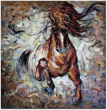Load image into Gallery viewer, Horse Hand Painted Oil Painting / Canvas Wall Art UK HD08449
