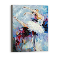 Load image into Gallery viewer, Ballet Dancer Hand Painted Oil Painting / Canvas Wall Art UK HD08450
