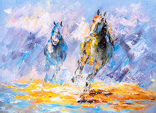 Load image into Gallery viewer, Horse Hand Painted Oil Painting / Canvas Wall Art UK HD08470
