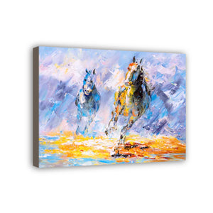 Horse Hand Painted Oil Painting / Canvas Wall Art HD08470