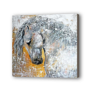 Horse Hand Painted Oil Painting / Canvas Wall Art UK HD08471