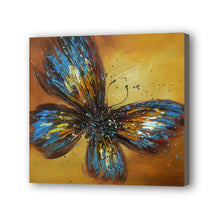 Load image into Gallery viewer, Butterfly Hand Painted Oil Painting / Canvas Wall Art UK HD08473
