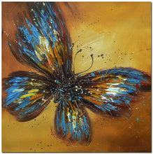 Load image into Gallery viewer, Butterfly Hand Painted Oil Painting / Canvas Wall Art UK HD08473
