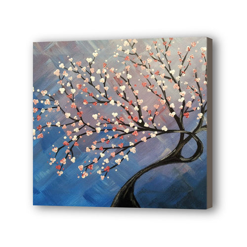 Tree Hand Painted Oil Painting / Canvas Wall Art UK HD08476