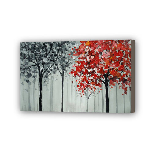 Tree Hand Painted Oil Painting / Canvas Wall Art UK HD08493