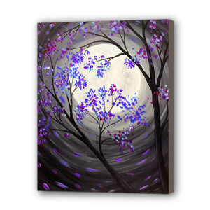 Tree Hand Painted Oil Painting / Canvas Wall Art UK HD08495