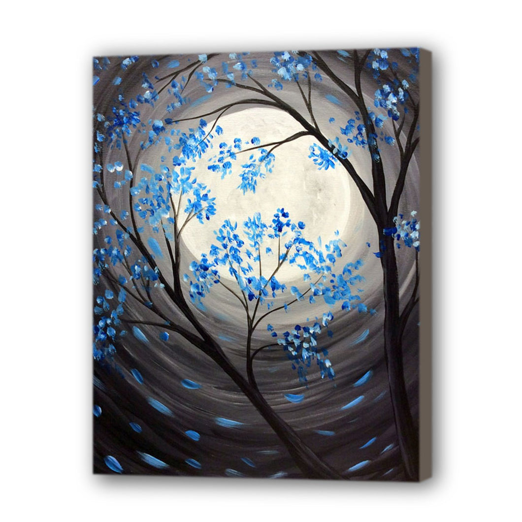 Tree Hand Painted Oil Painting / Canvas Wall Art UK HD08498