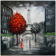 Load image into Gallery viewer, Eiffel Tower Hand Painted Oil Painting / Canvas Wall Art UK HD08499
