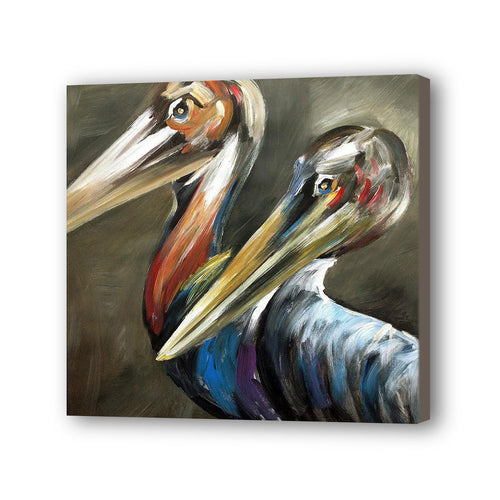 Bird Hand Painted Oil Painting / Canvas Wall Art UK HD08507