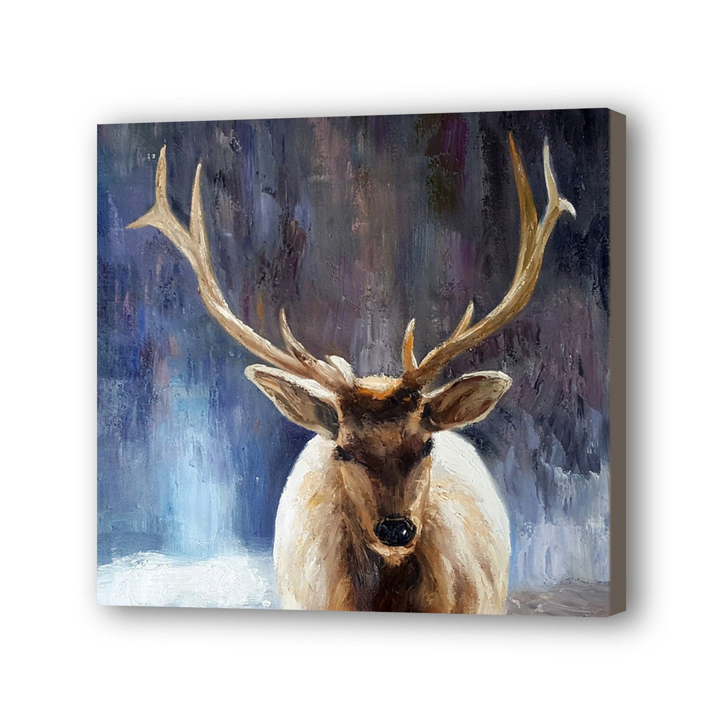 Bull Hand Painted Oil Painting / Canvas Wall Art UK HD08509