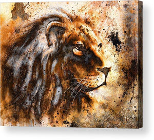 Lion Hand Painted Oil Painting / Canvas Wall Art UK HD08515