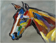 Load image into Gallery viewer, Horse Hand Painted Oil Painting / Canvas Wall Art UK HD08531
