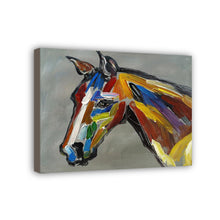 Load image into Gallery viewer, Horse Hand Painted Oil Painting / Canvas Wall Art HD08531
