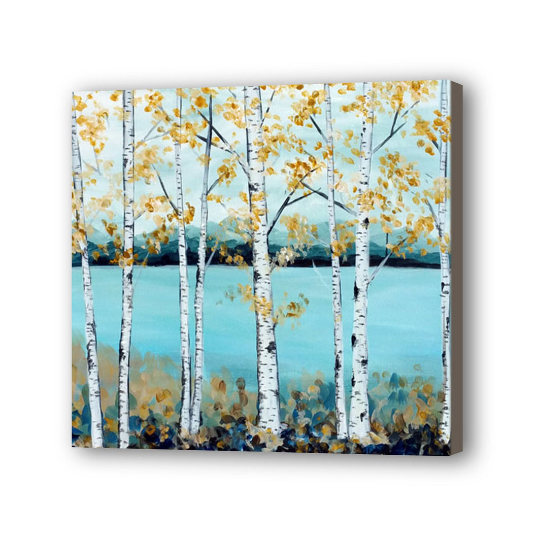 Forest Hand Painted Oil Painting / Canvas Wall Art UK HD08532