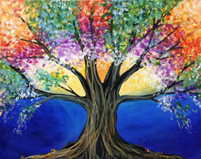 Load image into Gallery viewer, Tree Hand Painted Oil Painting / Canvas Wall Art UK HD08534
