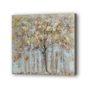 Tree Hand Painted Oil Painting / Canvas Wall Art UK HD08541