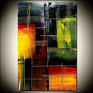 Abstract Hand Painted Oil Painting / Canvas Wall Art UK HD08548