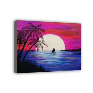 Sea Hand Painted Oil Painting / Canvas Wall Art HD08554