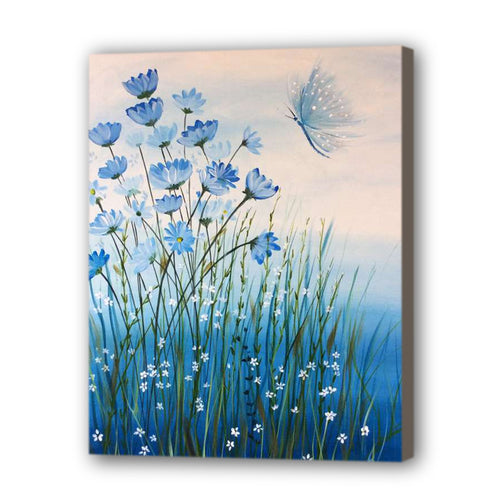 Flower Hand Painted Oil Painting / Canvas Wall Art UK HD08556