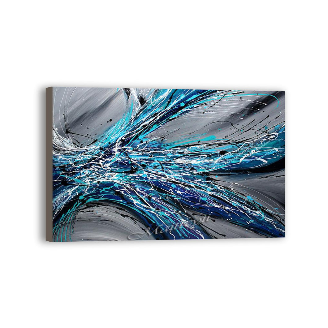 Abstract Hand Painted Oil Painting / Canvas Wall Art UK HD08558