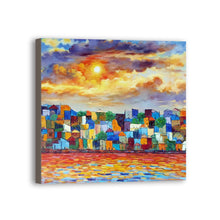 Load image into Gallery viewer, Town Hand Painted Oil Painting / Canvas Wall Art UK HD08561

