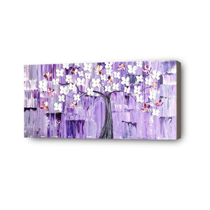 Tree Hand Painted Oil Painting / Canvas Wall Art HD08582