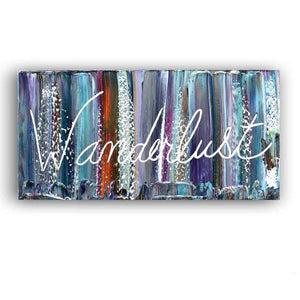 Abstract Hand Painted Oil Painting / Canvas Wall Art UK HD08584