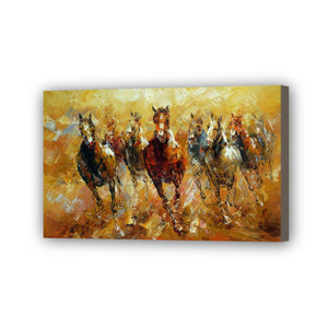 Horse Hand Painted Oil Painting / Canvas Wall Art UK HD08591