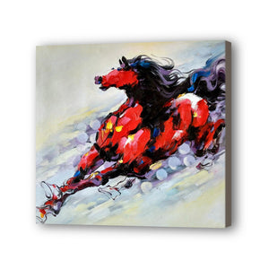 Horse Hand Painted Oil Painting / Canvas Wall Art UK HD08604