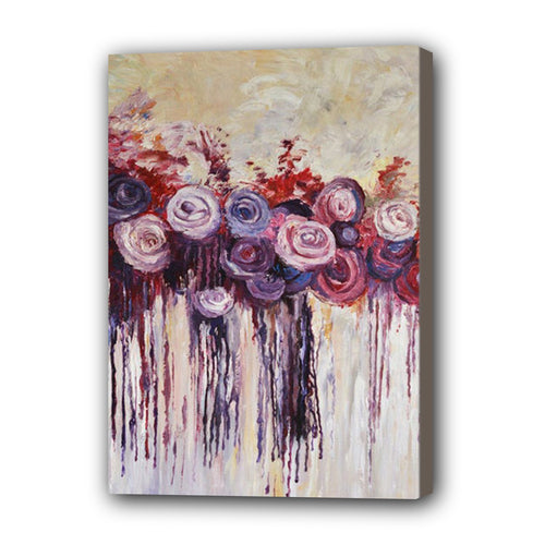 Rose Hand Painted Oil Painting / Canvas Wall Art UK HD08612