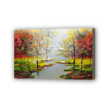 Load image into Gallery viewer, Forest Hand Painted Oil Painting / Canvas Wall Art UK HD08625
