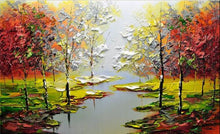 Load image into Gallery viewer, Forest Hand Painted Oil Painting / Canvas Wall Art UK HD08625
