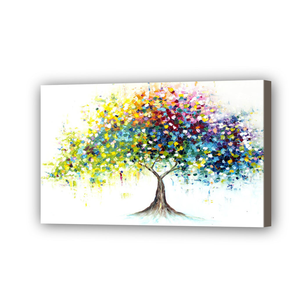 Tree Hand Painted Oil Painting / Canvas Wall Art HD08635