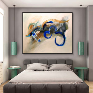 Abstract Hand Painted Oil Painting / Canvas Wall Art HD08644