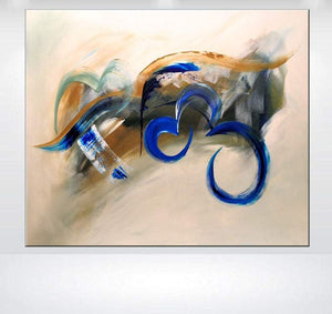 Abstract Hand Painted Oil Painting / Canvas Wall Art UK HD08644