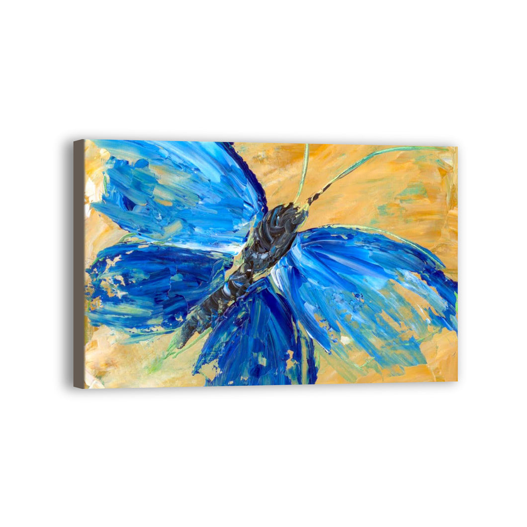 Butterfly Hand Painted Oil Painting / Canvas Wall Art HD08657